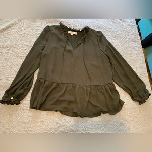 Loft Peplum Blouse